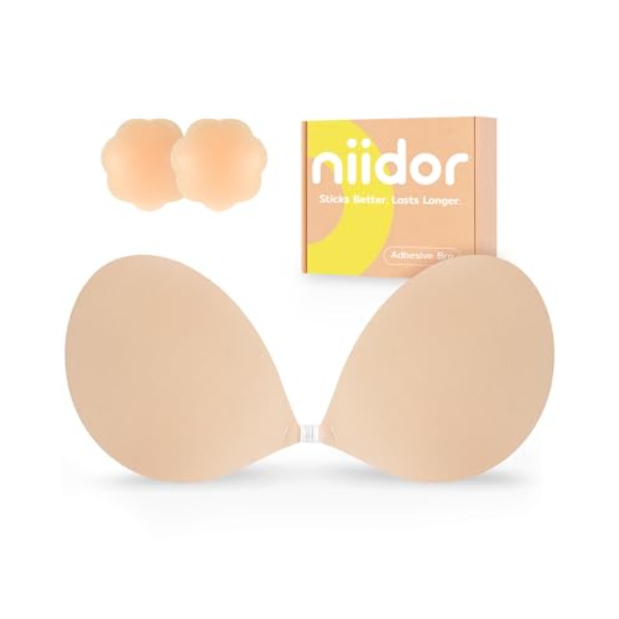 Backless Bra Sticky - Niidor Adhesive Bra Strapless Ultra Sticky