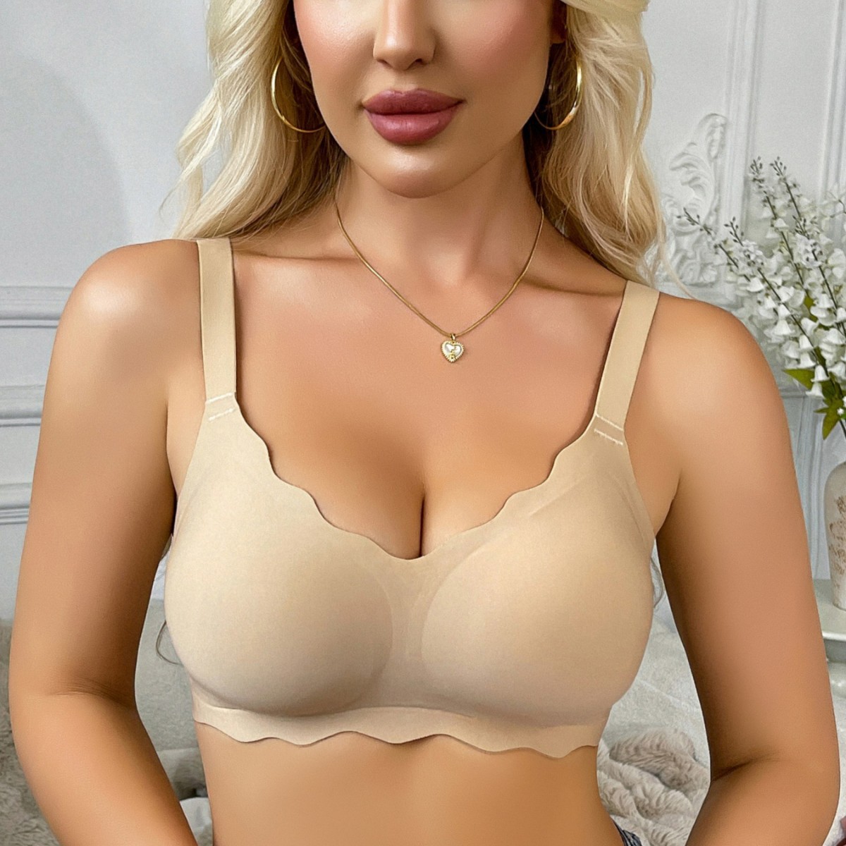 Women's Leopard Print Seamless - Wirefree Bra Comfort 评论和价格