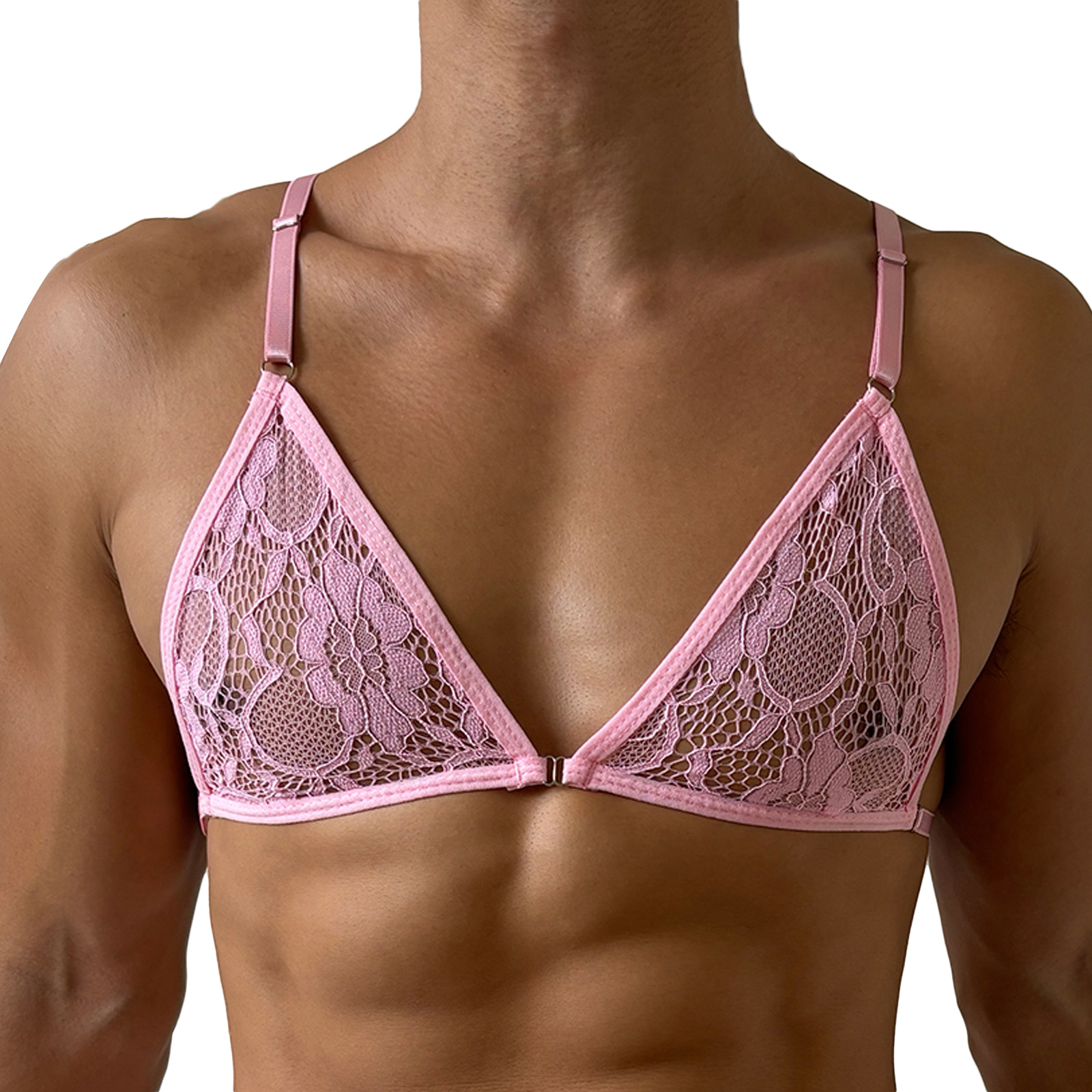 Sexy Open Bra Lace Halterneck  - Lace Bralette Set 评论和价格
