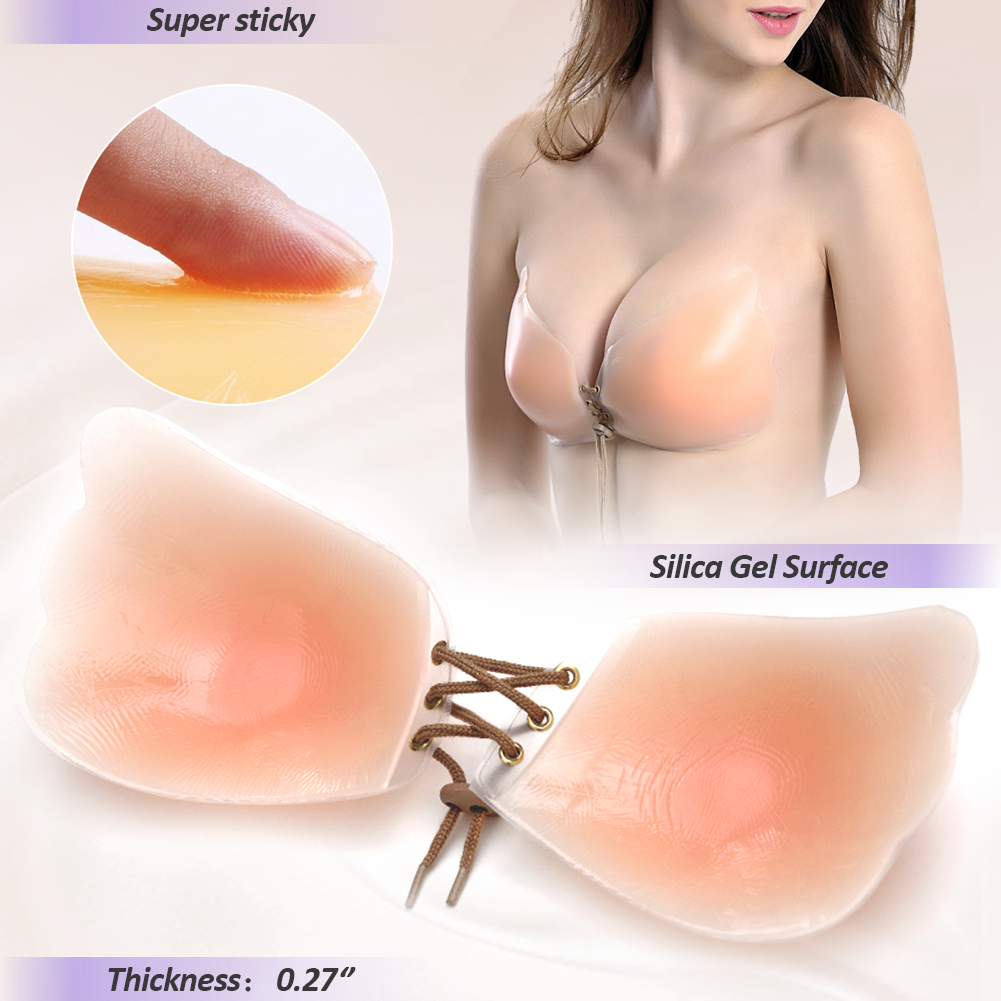 WEICHENS Breast Lift Adhesive  - Push Up Bra Silicone 评论和价格