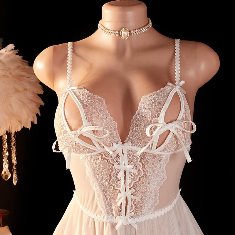 Transparent Sexy Woman Lingeri - Sheer Bra Lace 评论和价格