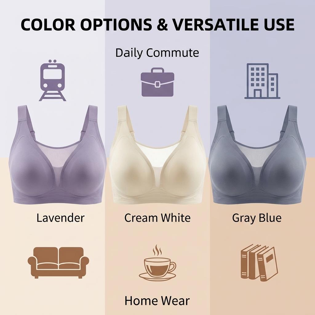 Women's Plus Size Full Cup Bra - Sheer Mesh Bra 评论和价格