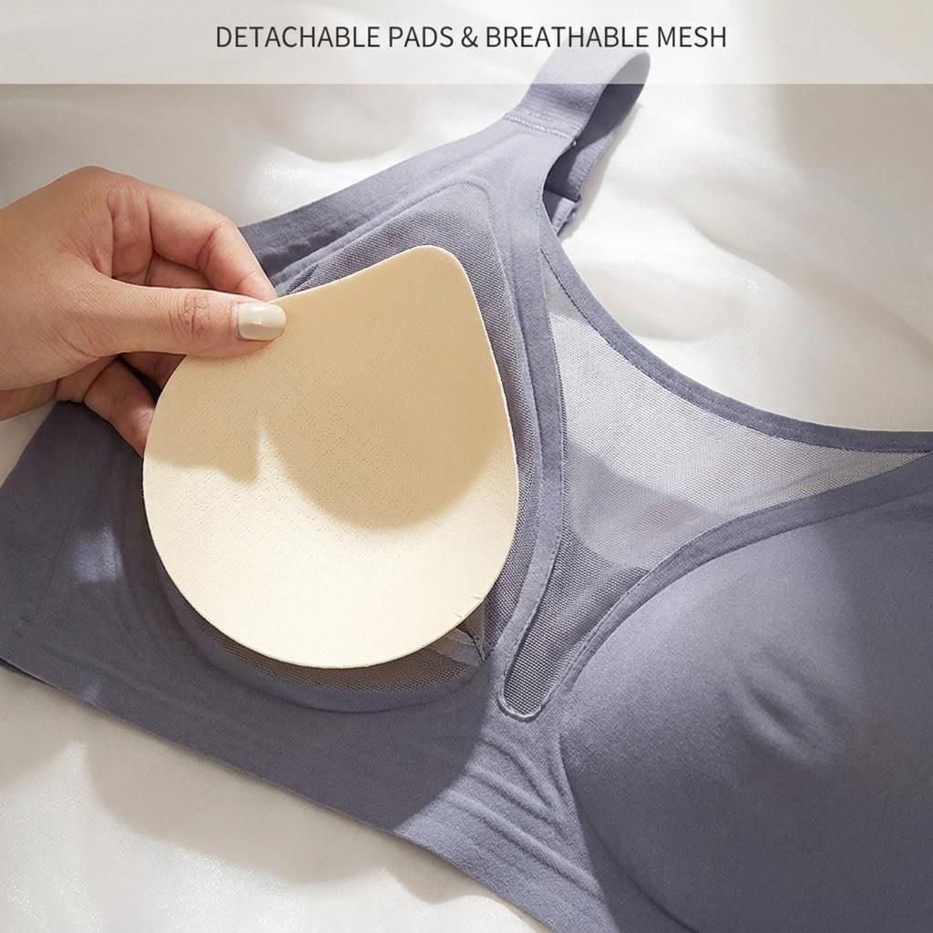 Women's Plus Size Full Cup Bra - Sheer Mesh Bra 评论和价格