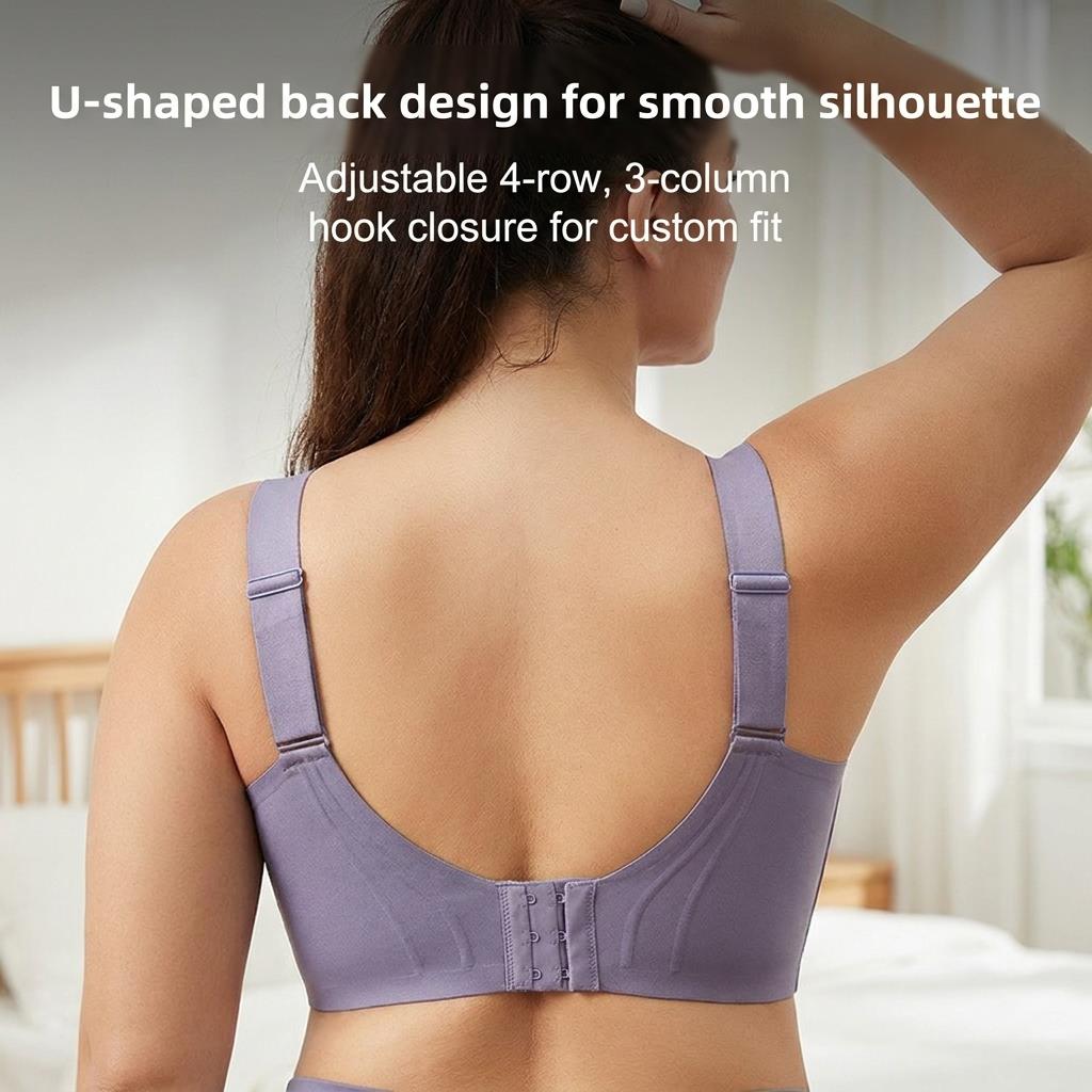 Women's Plus Size Full Cup Bra - Sheer Mesh Bra 评论和价格