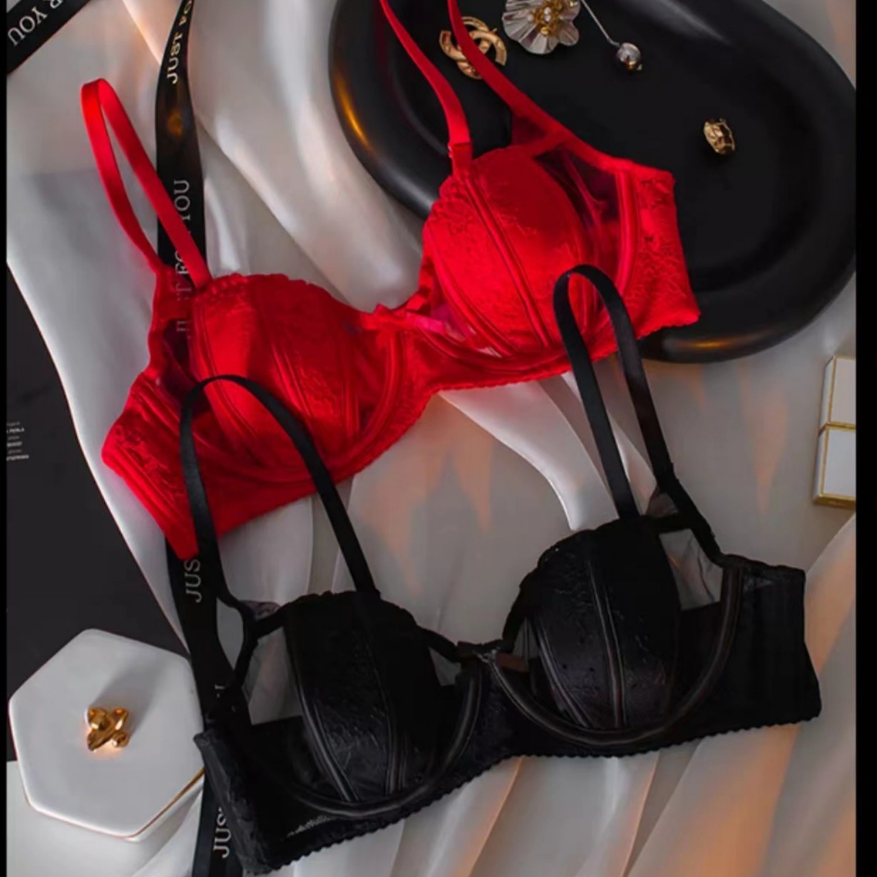 2025 New  Bra French Sexy Lace - Sheer Bra Lace 评论和价格