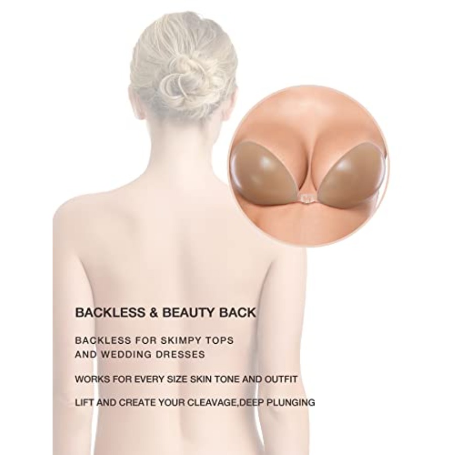 Wingslove Sticky Adhesive Bra  - Backless Bra Sticky 评论和价格