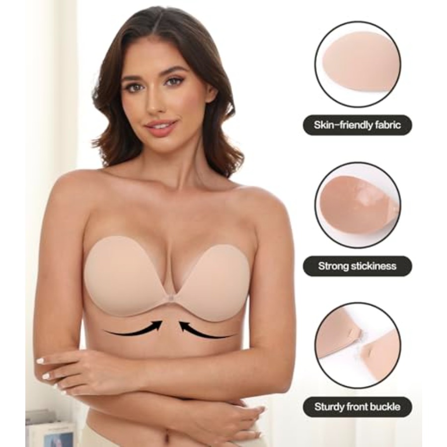 MITALOO Adhesive Bra Invisible - Backless Bra Sticky 评论和价格