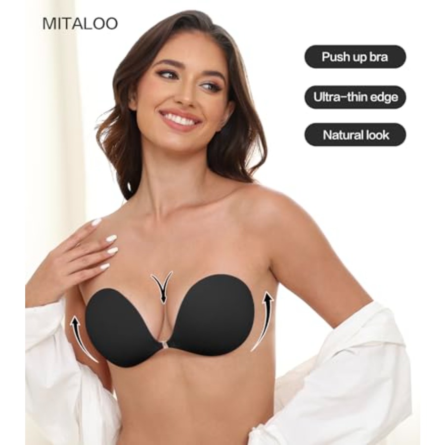 MITALOO Adhesive Bra Invisible - Backless Bra Sticky 评论和价格