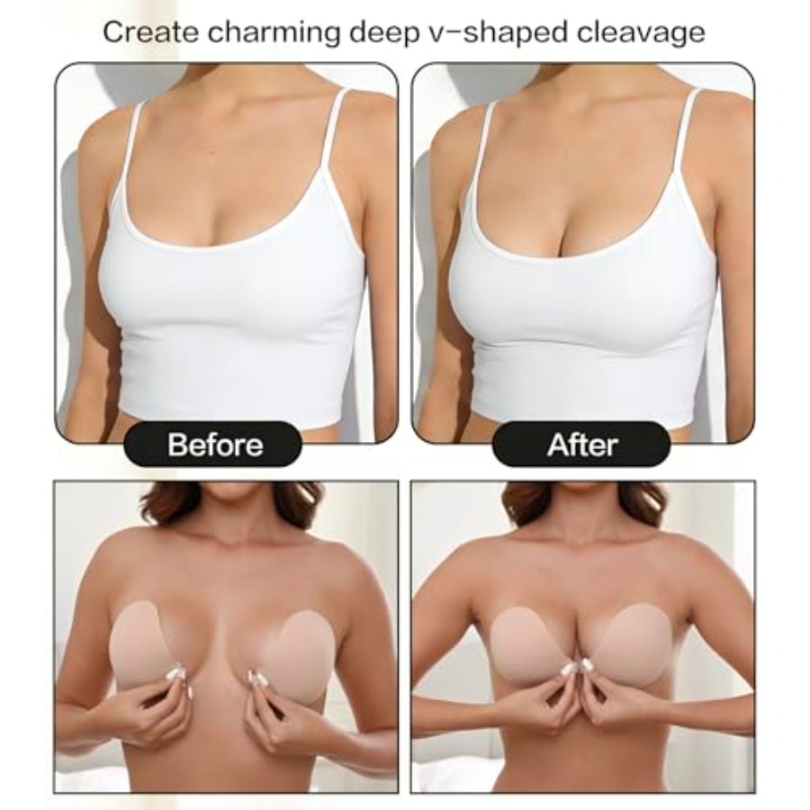 MITALOO Adhesive Bra Invisible - Backless Bra Sticky 评论和价格