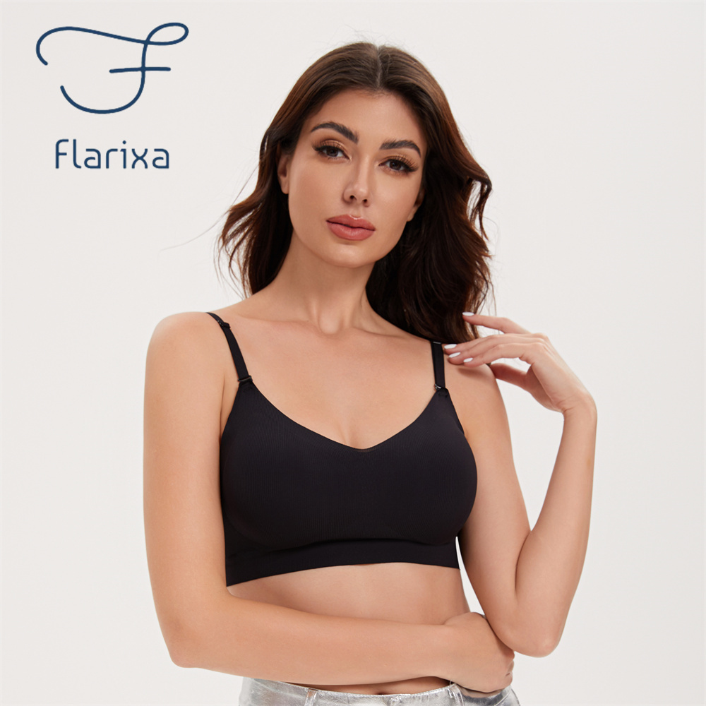Flarixa Seamless Low Back Bra  - Full Coverage Bra 评论和价格