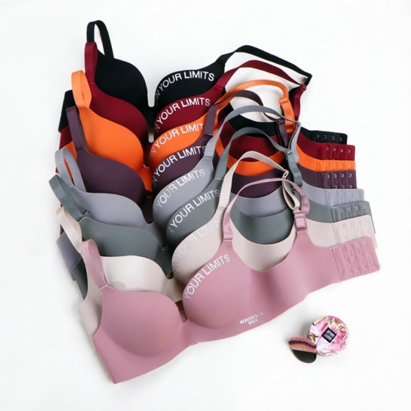 Simplicity Letters Printed Bra - Cotton Bra Everyday 评论和价格