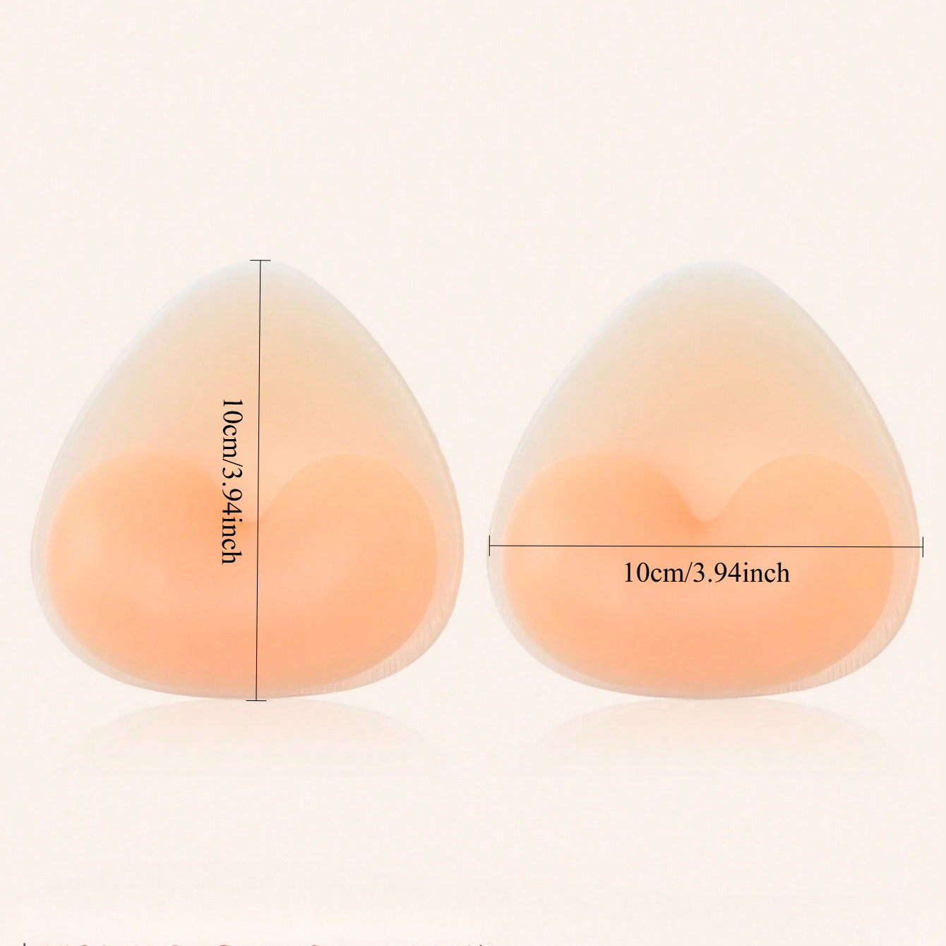 Silicone Bra Inserts, Triangle - Push Up Bra Silicone 评论和价格