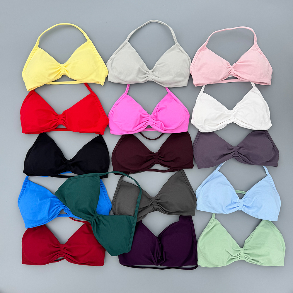 Strappy Bra Gym Top Women High - Sports Bra Racerback 评论和价格