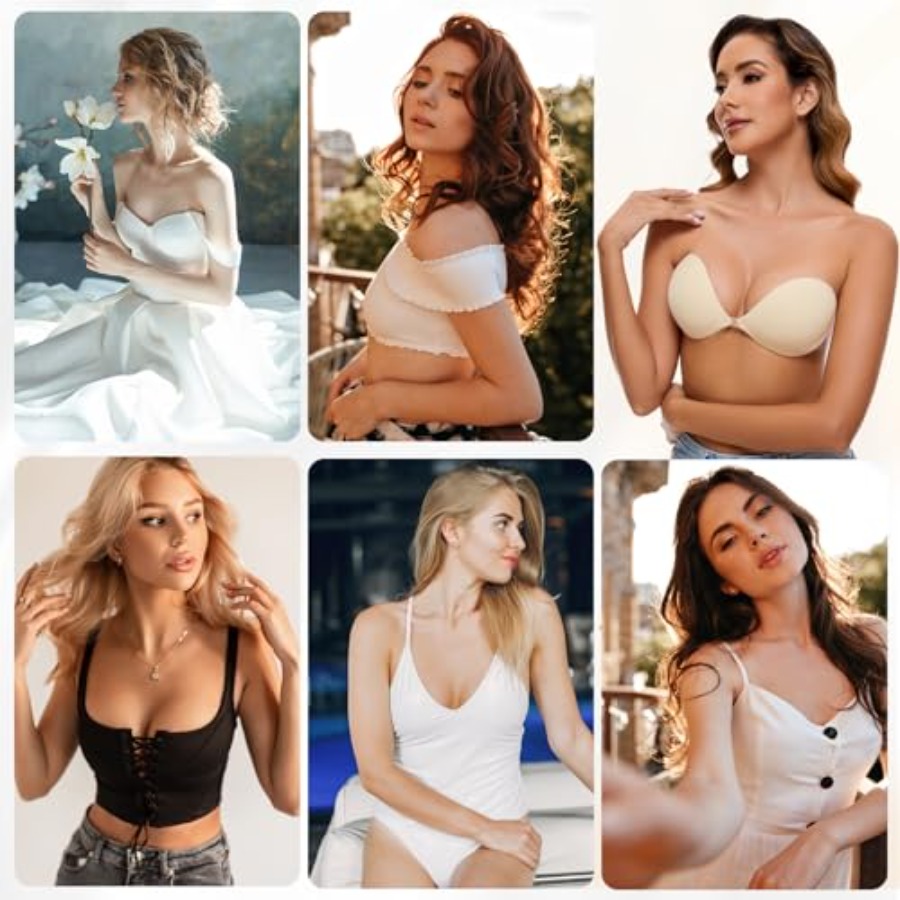 RELIRELIA Women's Sticky Self  - Backless Bra Sticky 评论和价格