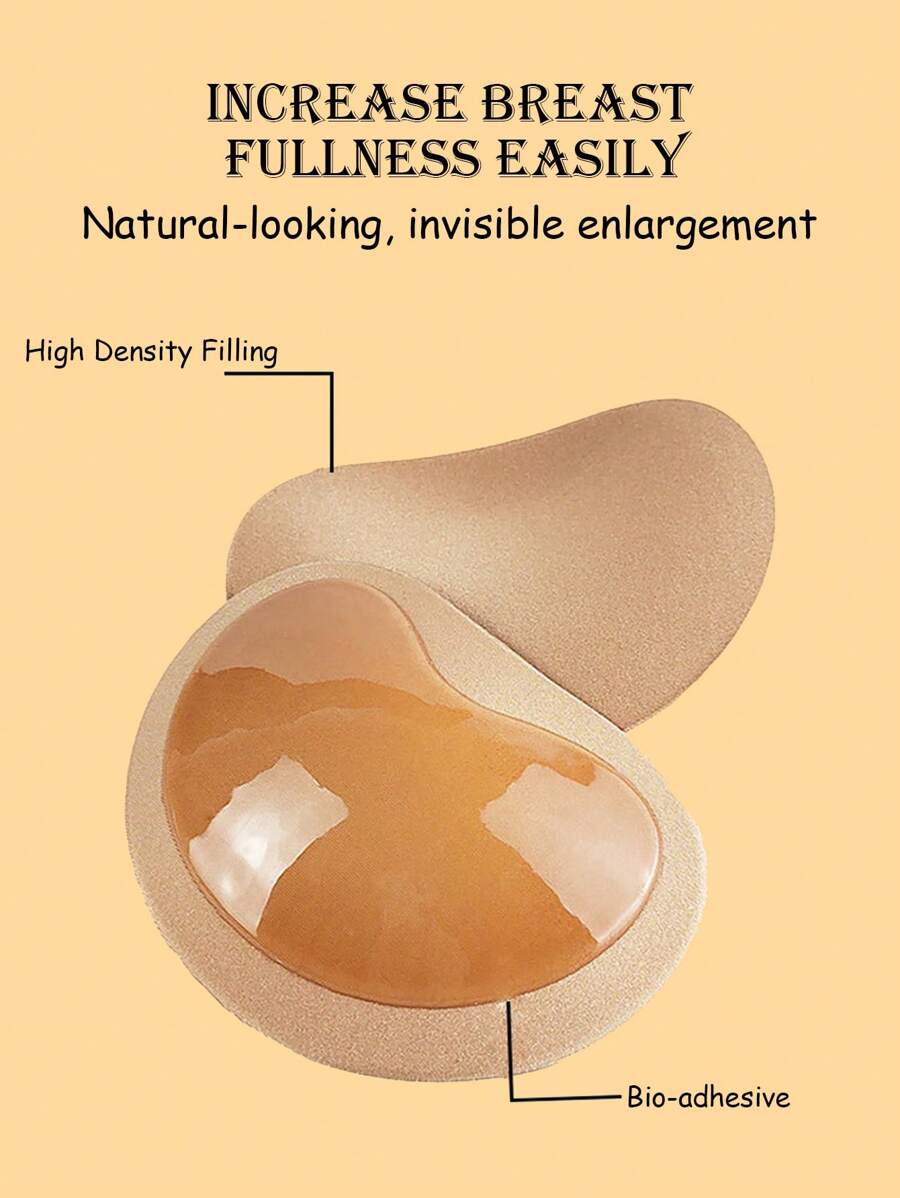 Silicone Sticky Bra Pads Push  - Push Up Bra Silicone 评论和价格
